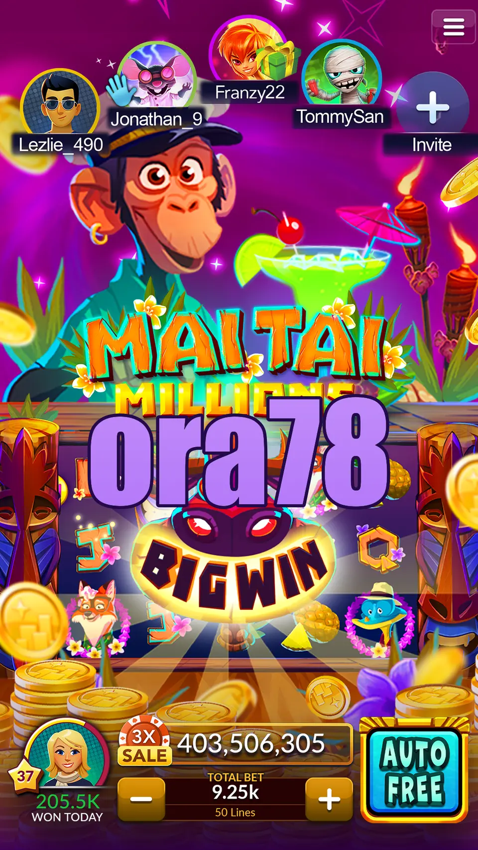 ora78 Tangkapan Layar Resmi APK